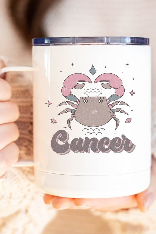 Cancer Astrological Sign Coffee Travel Cup