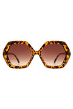 Geometric Polygon Square Fashion Sunglasses