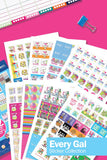 Every Gal Planner Sticker Set 432-Count Assorted