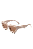 Retro Square Chunky Cat Eye Fashion Sunglasses