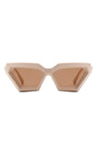 Retro Square Chunky Cat Eye Fashion Sunglasses