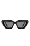 Retro Square Chunky Cat Eye Fashion Sunglasses