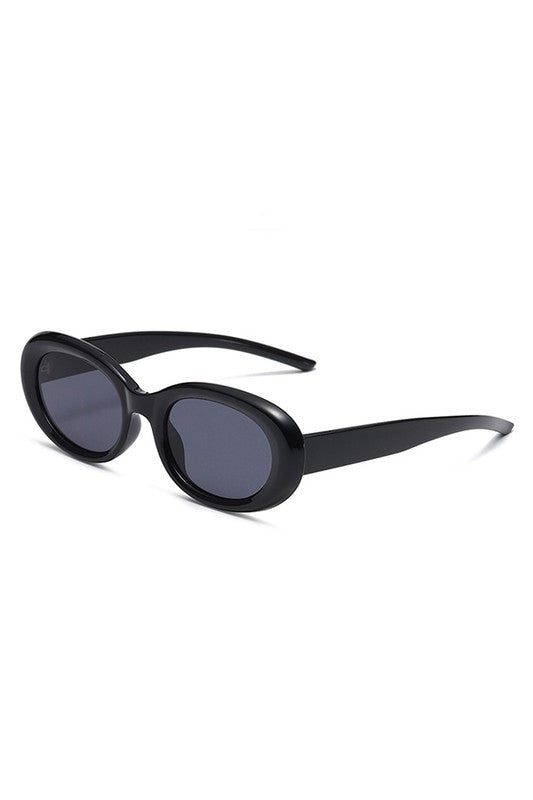Oval Retro 90s Round Tinted Clout Sunglasses