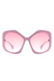 Oversize Geometric Fashion Square Sunglasses