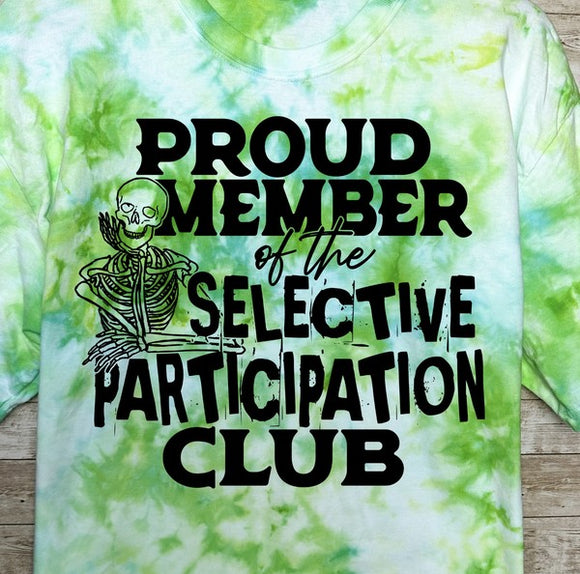 Selective participation club