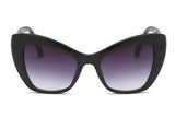 Women High Pointed Oversize Cat Eye Sunglasses