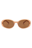 Round Oval Clout Retro Vintage Fashion Sunglasses