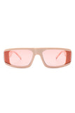 Rectangle Retro Tinted Fashion Sunglasses