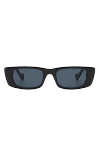 Rectangle Retro Narrow Slim Fashion Sunglasses