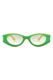 Oval Round Retro Cat Eye Fashion Sunglasses