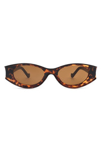 Oval Round Retro Cat Eye Fashion Sunglasses