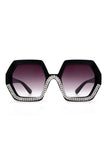 Women Oversize Rhinestone Fashion Sunglasses