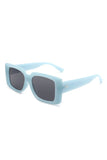 Retro Square Flat Lens Vintage Fashion Sunglasses