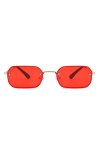 Slim Retro Rectangle Narrow Fashion Sunglasses
