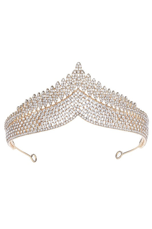 Crown Rhinestone Bride Headband L2886
