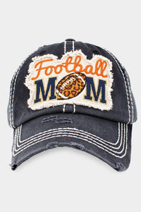 Football MOM Vintage Baseball Cap