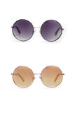 Round Oversize Fashion Sunglasses