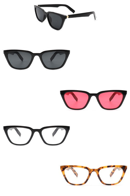 Retro Square Vintage Cat Eye Fashion Sunglasses