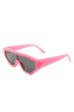 Geometric Glitter Square Fashion Sunglasses