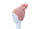 CABLE KNIT EAR COVER BEANIE