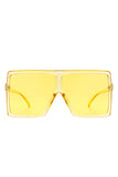 Oversize Square Tinted Women Fashion Sunglasses