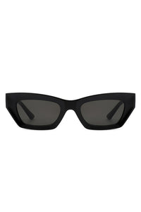 Rectangle Slim Retro Narrow Fashion Sunglasses