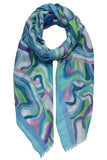 Swirl Abstract Print Scarf