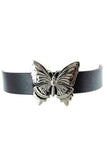 Butterfly Casting Buckle PU Leather Belt