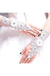 Bridal Mesh Gloves