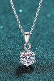 Get What You Need Moissanite Pendant Necklace