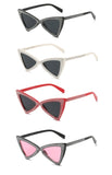 Women Cat Eye Triangle Sunglasses