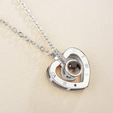 Heart I Love You Projection Necklace - MeriMeriShop