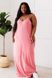Zenana Beach Vibes Full Size Run Cami Maxi Dress