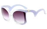 Oversized Sunglasses Fashion Vintage Style - MeriMeriShop